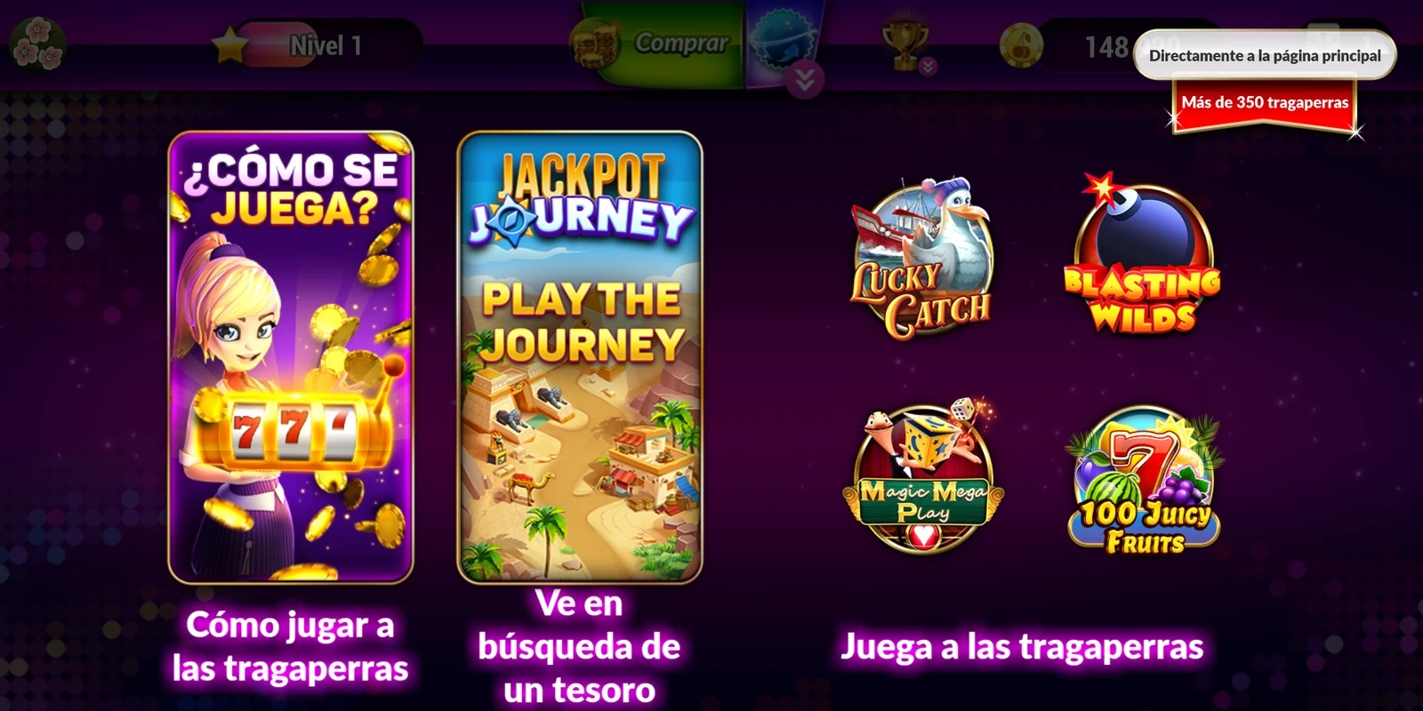 Capture d'écran My Jackpot — gestion du compte joueur sur mobile